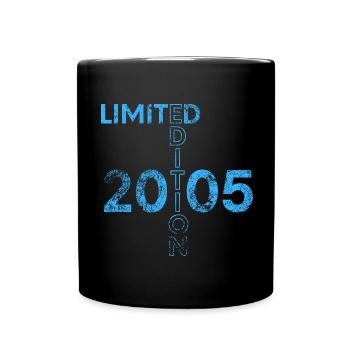 Limited Edition 2005 18. Geburtstag Geschenk - Tasse einfarbig - Schwarz - Vorne