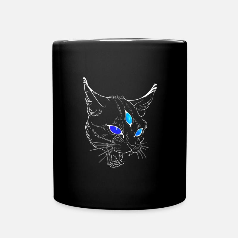 Evil cat - Mug uni - noir