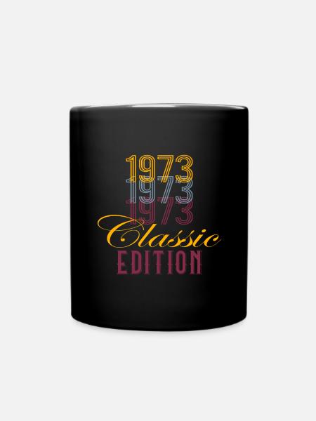 1973 Classic Edition - Tasse einfarbig - Schwarz