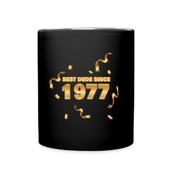 Année 1977 - Mug uni - noir - Devant