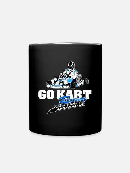 GoKart - Kartsport - Kart - Go Kart - Tasse einfarbig - Schwarz