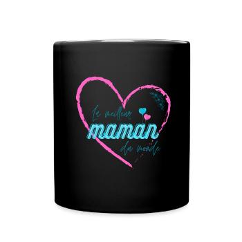 La meilleure maman du monde - Mug uni - noir - Devant