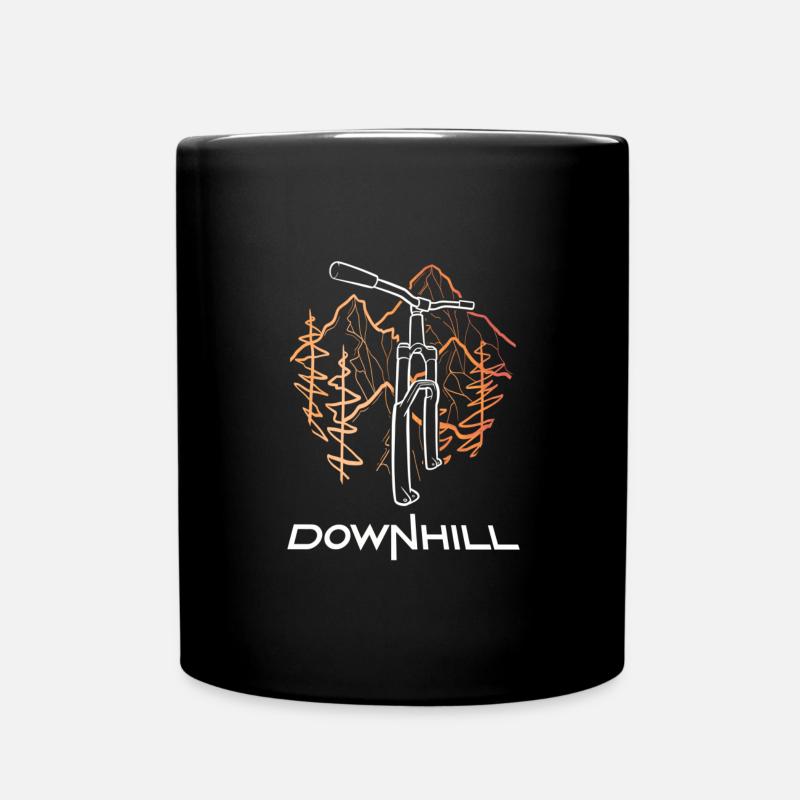 Downhill logo - Mug uni - noir