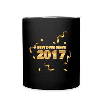 Year: 2017 - Full Colour Mug - black - Front