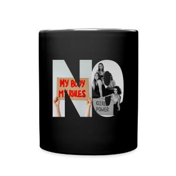 N9 - Empowerment print - Mug uni - noir - Devant