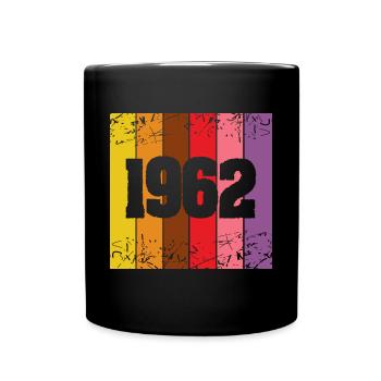 Funny 1962 - Full Colour Mug - black - Front