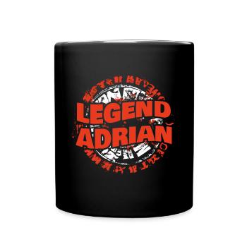 Adrian - Full Colour Mug - black - Front