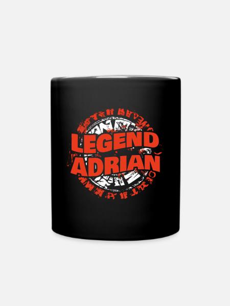 Adrian - Tasse einfarbig - Schwarz