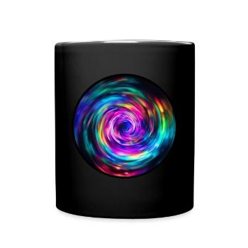 TIME TRAVEL - Full Colour Mug - black - Front