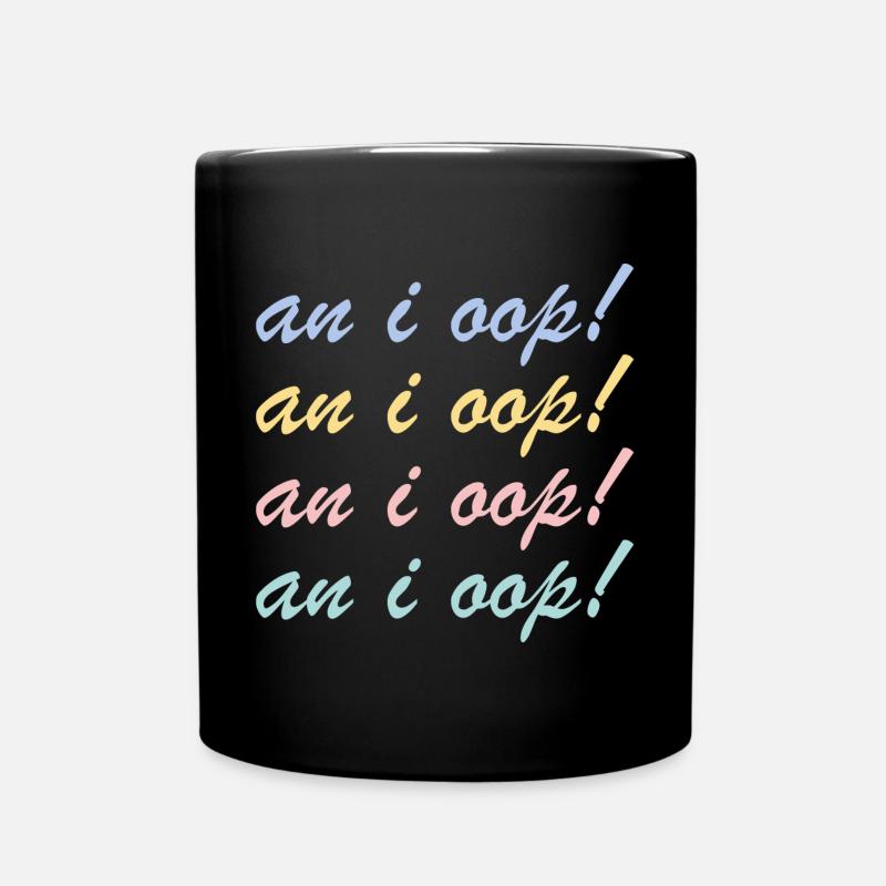 Funny Meme Graphic - Full Colour Mug - black