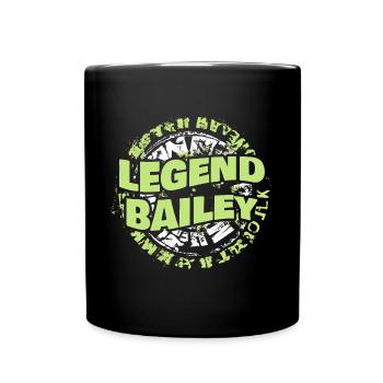 Légendes Bailey - Mug uni - noir - Devant