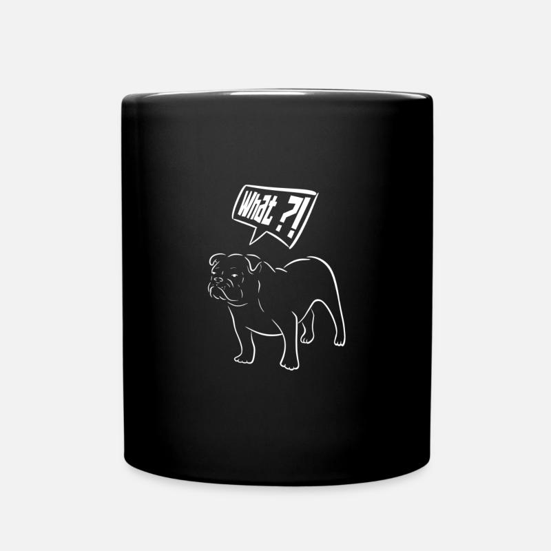 Chien ... what ?! - Mug uni - noir
