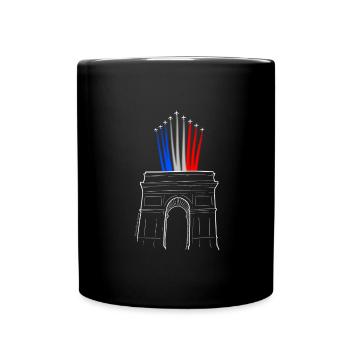 Patrouille de France PAF - Mug uni - noir - Devant