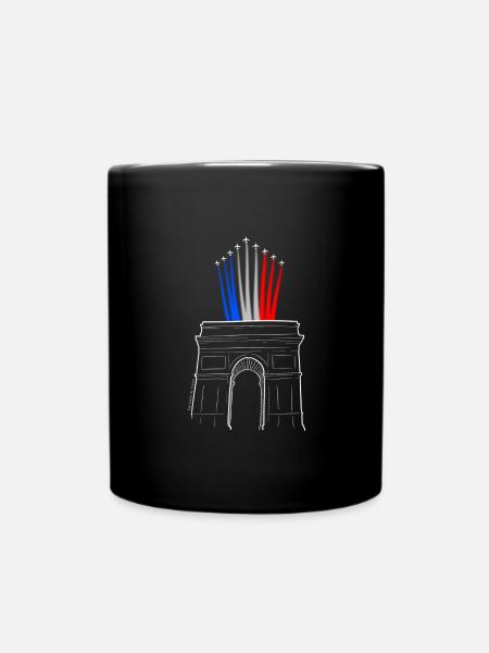 Patrouille de France PAF - Full Colour Mug - black