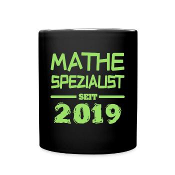 2019 - Tasse einfarbig - Schwarz - Vorne