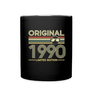 1990 - Full Colour Mug - black - Front