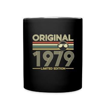 1979 - Tasse einfarbig - Schwarz - Vorne
