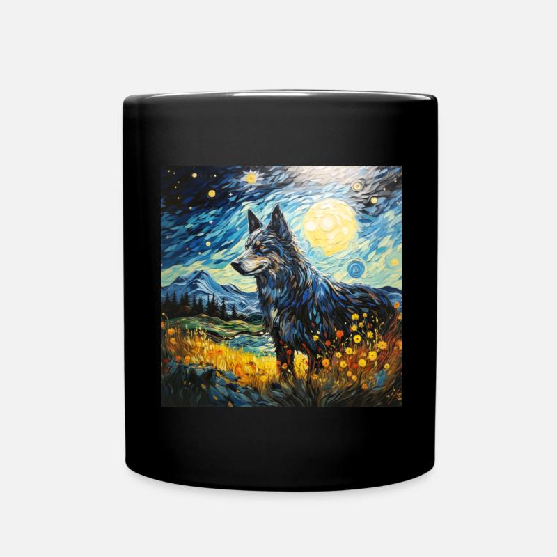 Symphonie sauvage - Mug uni - noir