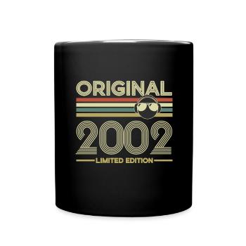 2002 - Tasse einfarbig - Schwarz - Vorne