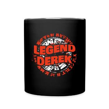 Cadeau pour Derek - Mug uni - noir - Devant