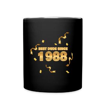 1988 - Tasse einfarbig - Schwarz - Vorne