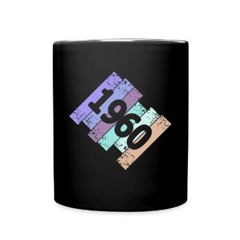 Oldtimer 1960 - Full Colour Mug - black - Front