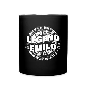 Man Emilo - Full Colour Mug - black - Front