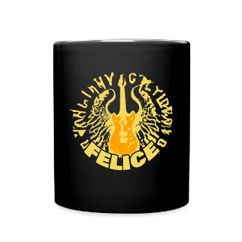 Felice - Tazza monocolore - nero - Fronte