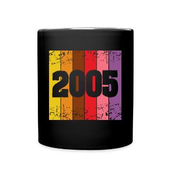 Né en 2005 - Mug uni - noir - Devant