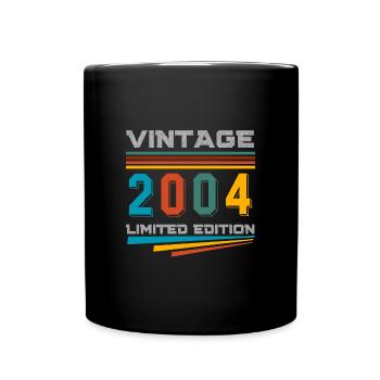 Vintage 2004 limited edition - Full Colour Mug - black - Front
