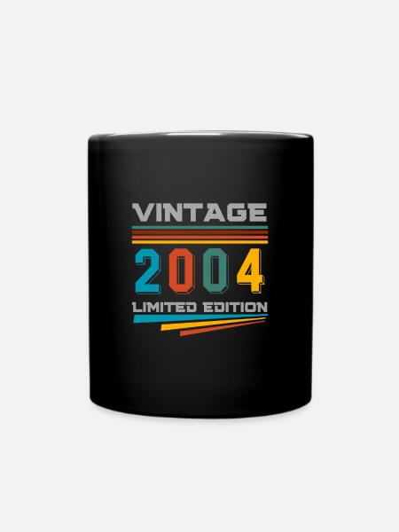 Vintage 2004 limited edition - Mug uni - noir
