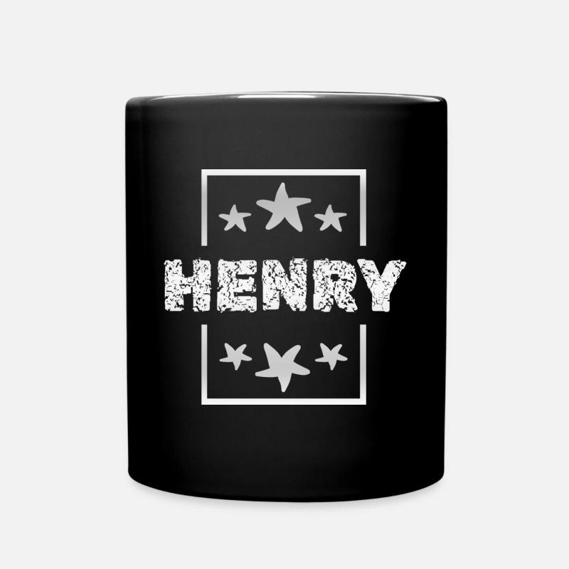 Henry Henry - Tasse einfarbig - Schwarz