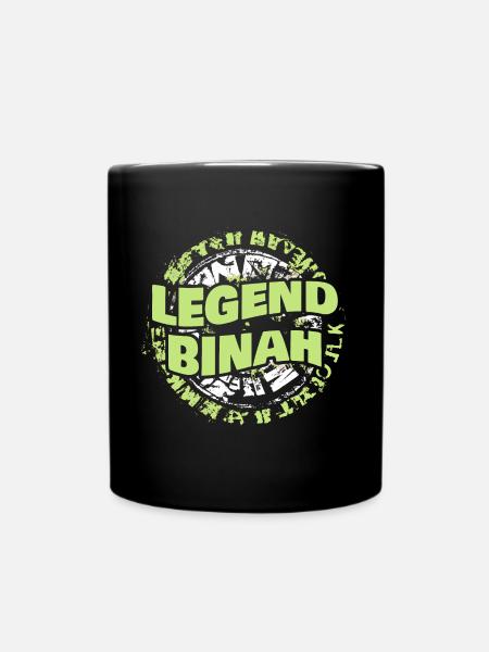 Frau Binah - Tasse einfarbig - Schwarz