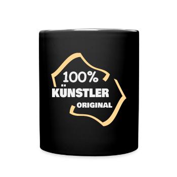 Artists as professions - Full Colour Mug - black - Front