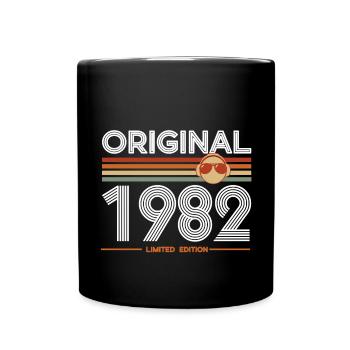 1982 - Full Colour Mug - black - Front