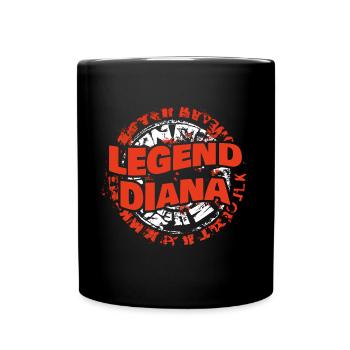 Diana as a man - Full Colour Mug - black - Front