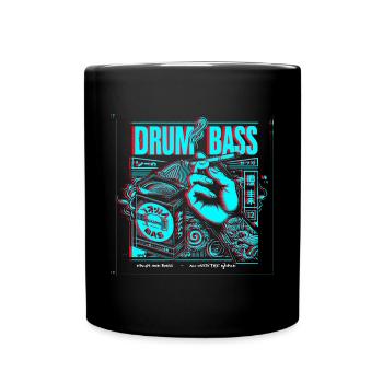 Smoke DNB - Tasse einfarbig - Schwarz - Vorne