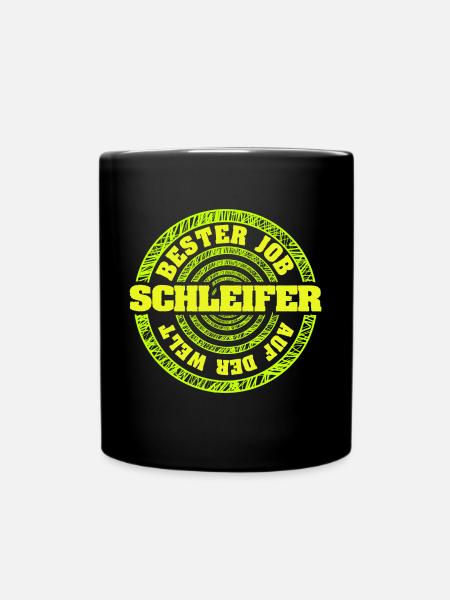 Job Schleifer - Tasse einfarbig - Schwarz