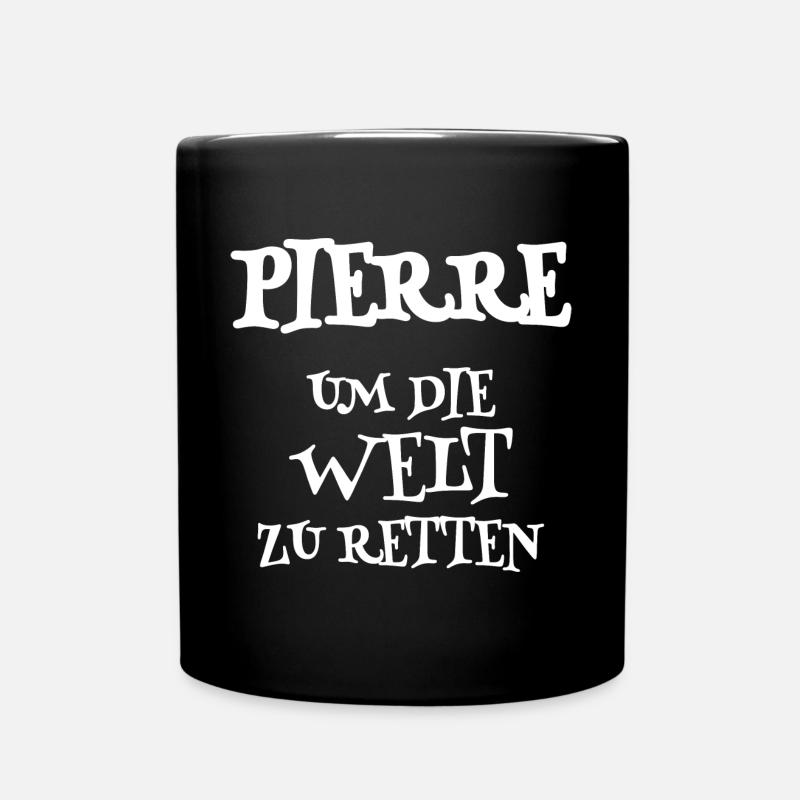 Pierre - Tasse einfarbig - Schwarz