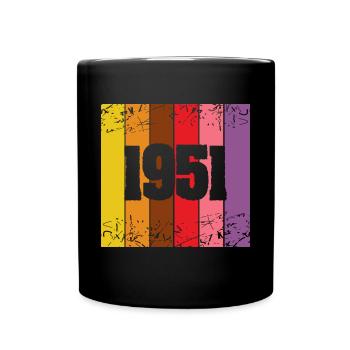 1951 - Full Colour Mug - black - Front