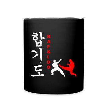 Cadeau d’arts martiaux Hapkido - Mug uni - noir - Devant