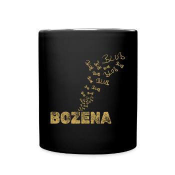Bozena comme bateau - Mug uni - noir - Devant