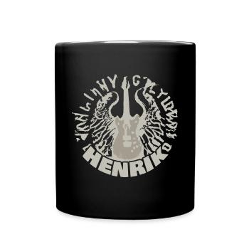 Gitarre Henrik - Tasse einfarbig - Schwarz - Vorne