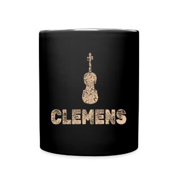 Viola Clemens - Full Colour Mug - black - Front