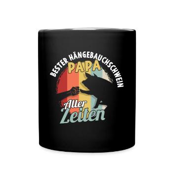 Best pot-bellied pig dad ever - Full Colour Mug - black - Front