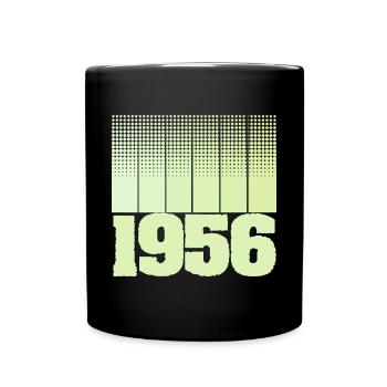 Spielfeld 1956 - Tasse einfarbig - Schwarz - Vorne