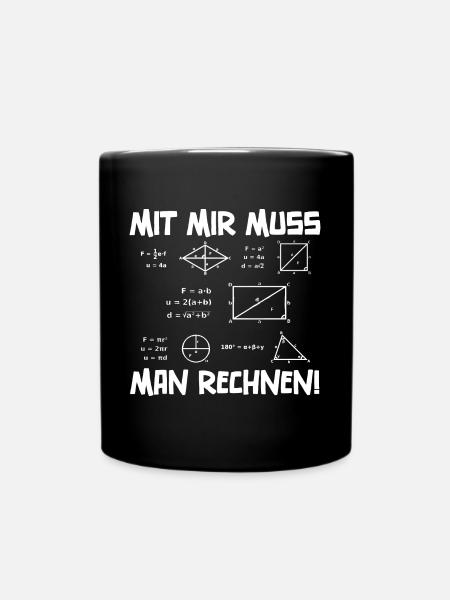 Professeur de mathématiques - Mug uni - noir