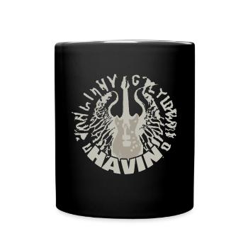 Havin en tant que guitare - Mug uni - noir - Devant