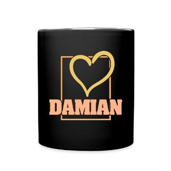 Heart of Damian - Full Colour Mug - black - Front