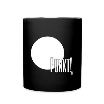PUNKT! - Tasse einfarbig - Schwarz - Vorne